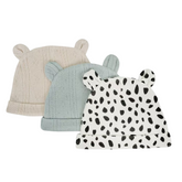 3PK Soft Touch Bunny Cap Set